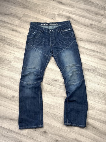 Vintage kangol denim jeans - vintage,